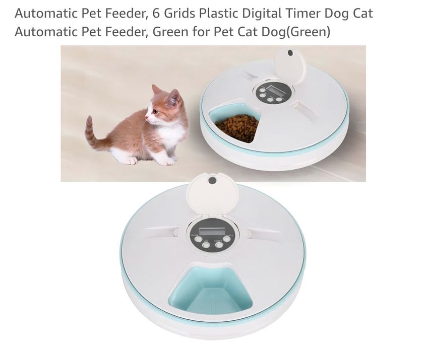 Comedor automático para cães e gatos