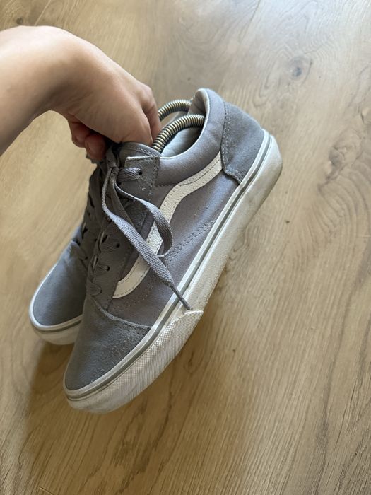 Vansy Old Skool szare zamszowe 38