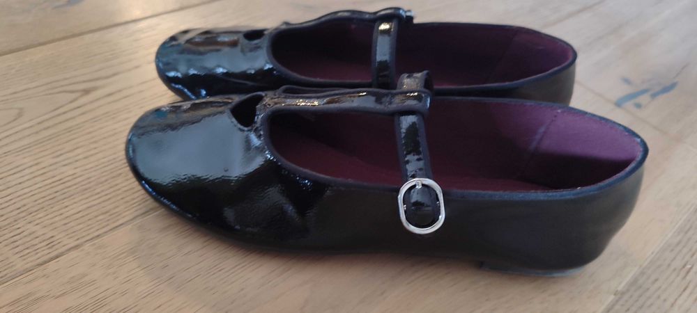 Baleriny czarne Zara rozmiar 38