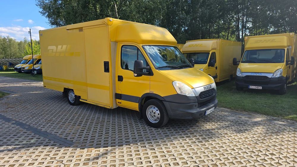 Iveco DAILY V, 35S11, KONTENER POCZTOWY DHL, EURO 5  MAX DŁUGI - 430cm, Zabudowa SOMMER , 08.2012, 111160km, serwisowany.