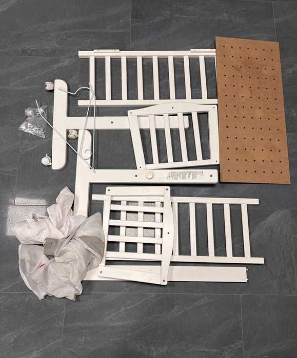 Kołyska z Pościelą dla Niemowląt roba Little Stars Baby Cradle 40x90