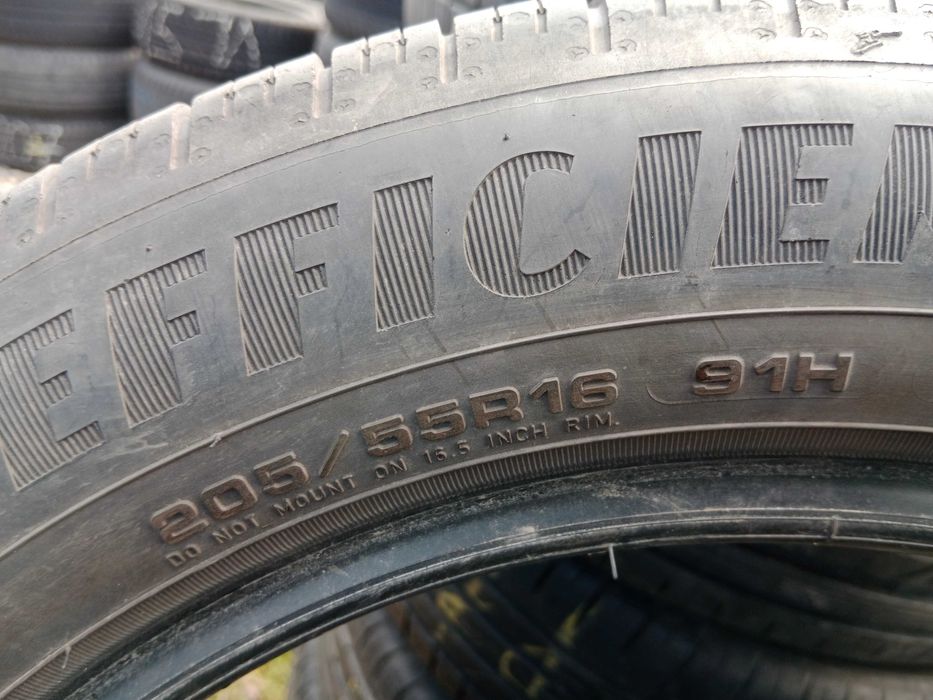 Opona używana letnia 205/55R16 Goodyear Efficient Grip Performance 1