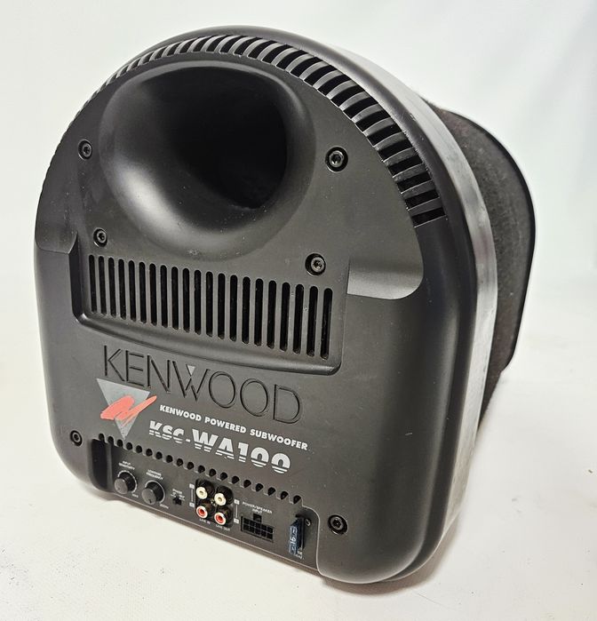 Aktywny Subwoofer samochodowy Kenwood KSC-WA100 ze wzmacniaczem