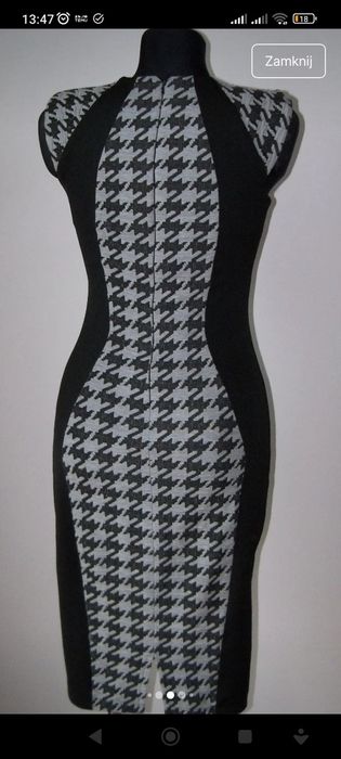 Sukienka wyszczuplające SX
