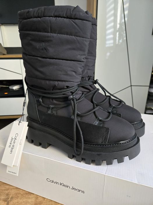 Calvin Klein Śniegowce roz. 39 Nowe Oryginalne