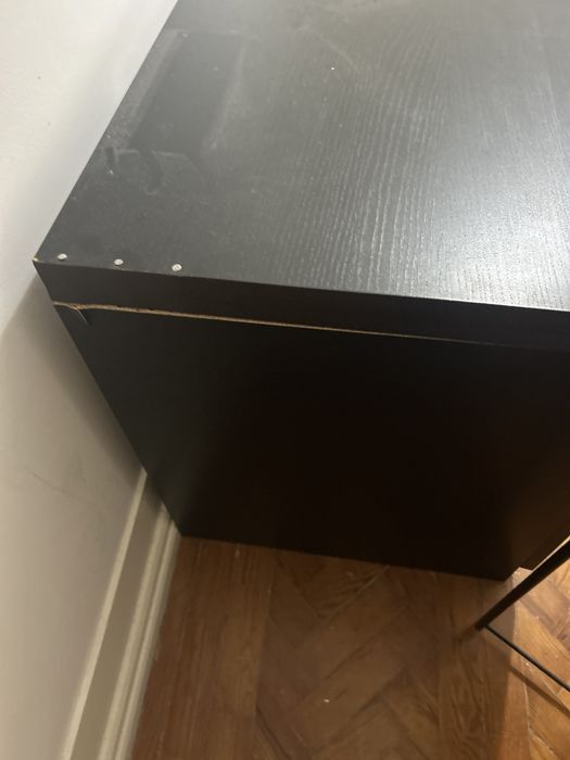 secretaria preta 140x65