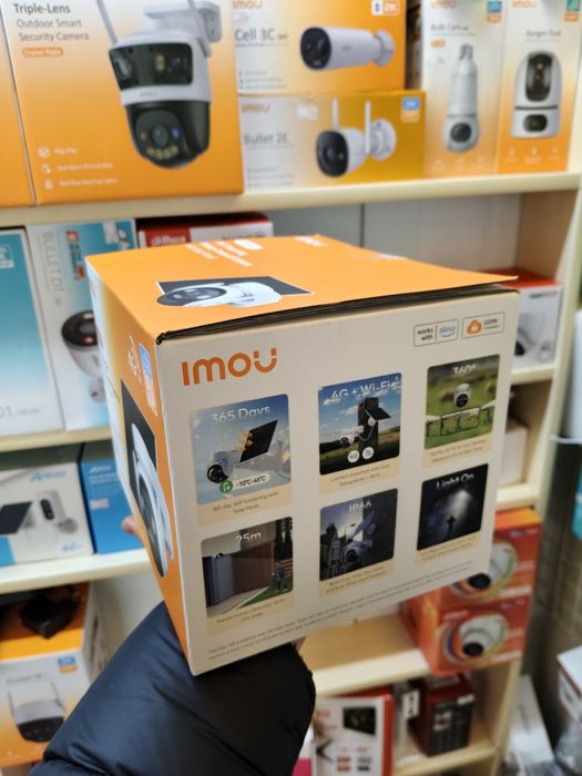 Акумуляторна камера Imou AOV PT 5mp з WI-FI/4G + сонячна панель