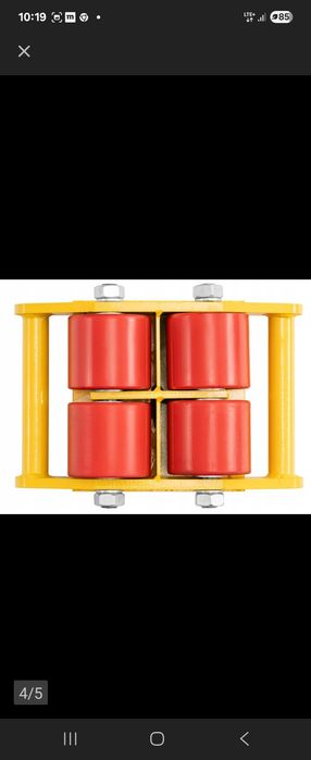 Rolki podwozie do maszyn6T