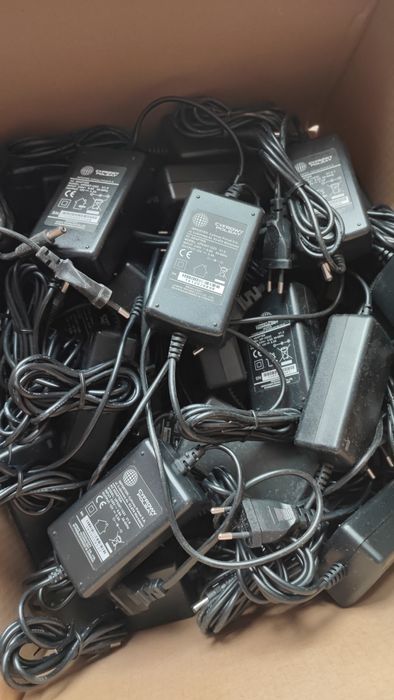 5 sztuk zasilacz do dekodera cyfrowego Polsatu i taśm LED