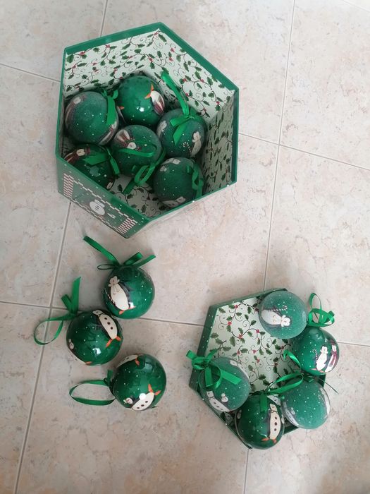 Decoração de Natal em verde