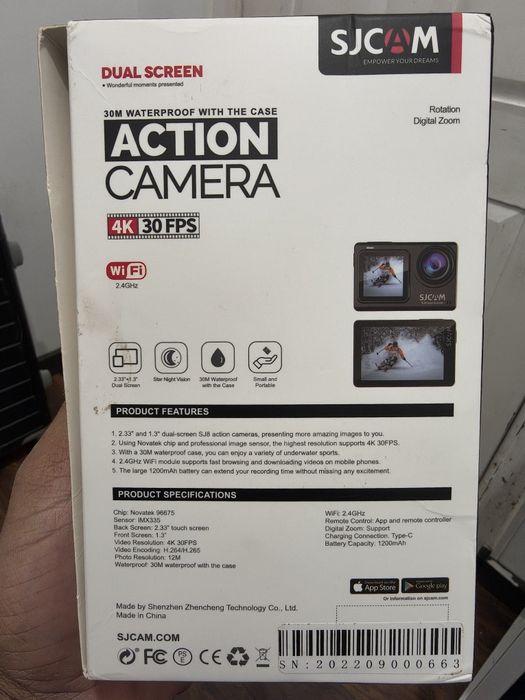 SJCAM SJ8 Dual Screen