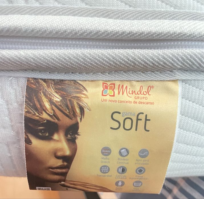Colchao casal com 10 meses+ fatura  - Mindok Soft