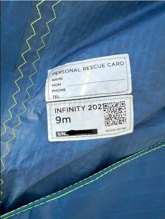 Kite 9m Crazyfly Infinty - 2021