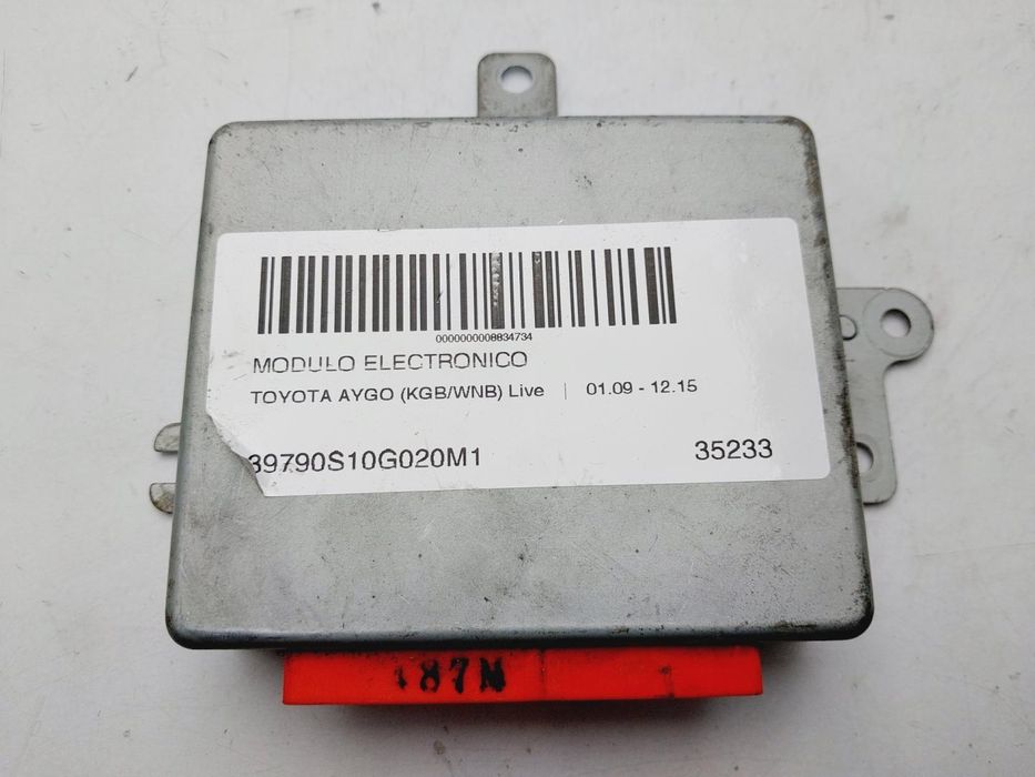 módulo eletrónico toyota aygo