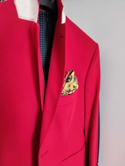 Blazer vermelho - oficina Mustra LUXO