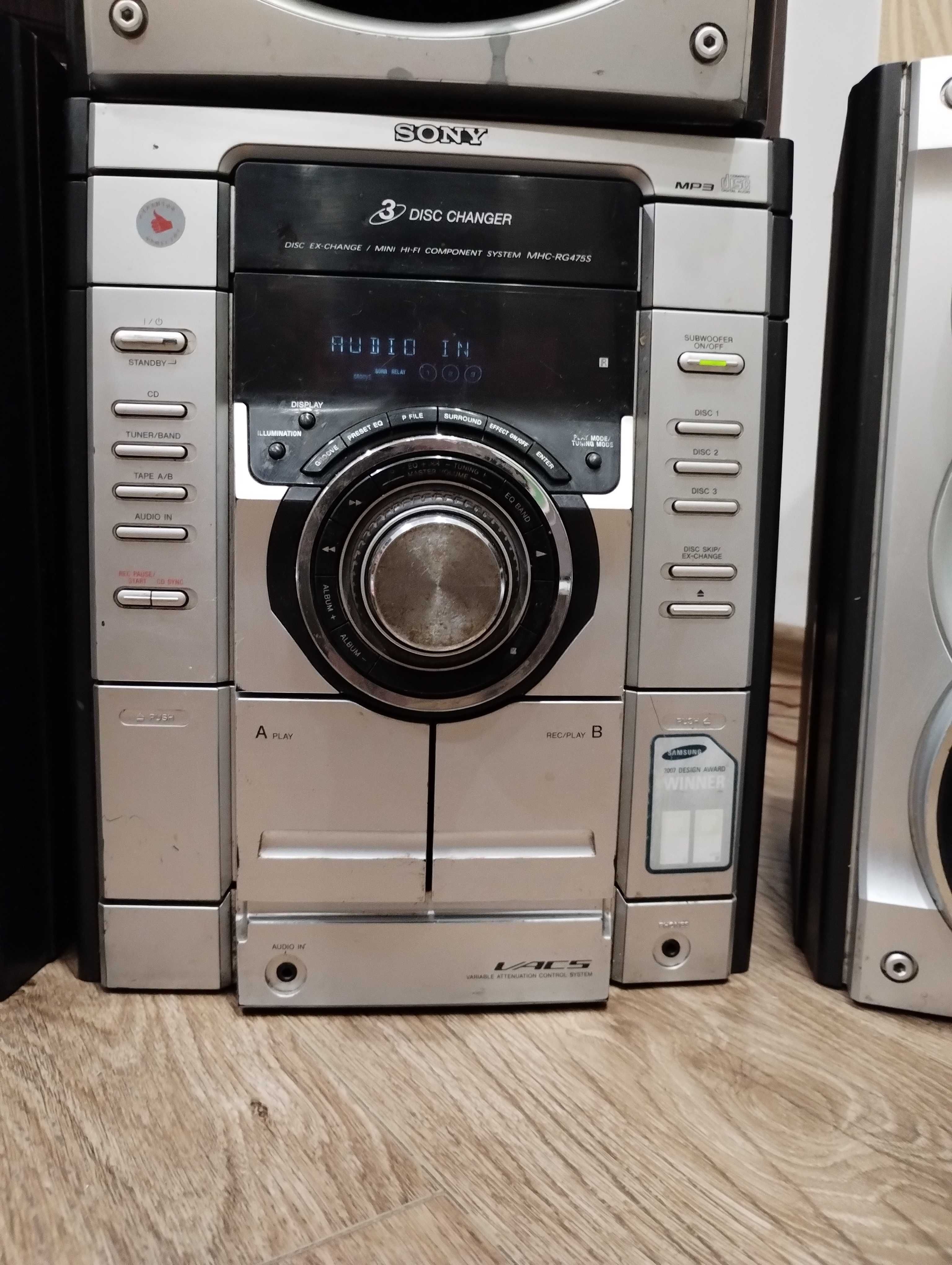 Мощный муз центр Sony с сабвуфером 500 Вт ( AUX / Блютуз ): 4 999 грн ...