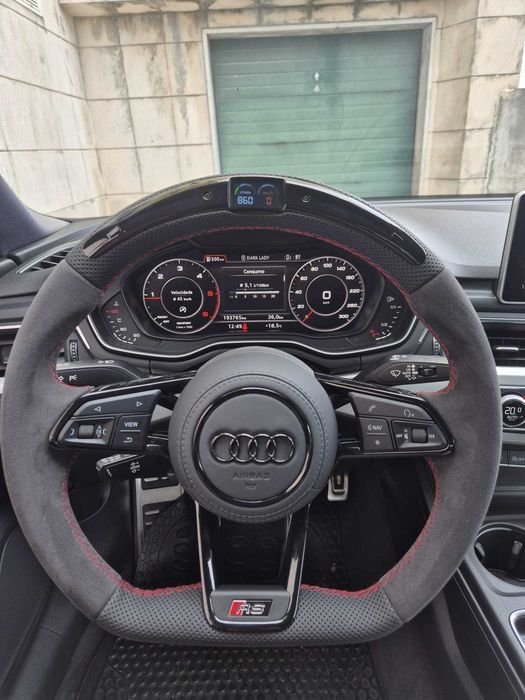 Volante Audi Led Display A3 A4 B8 TT 8J Q3 Q5 (S-Line / RS) Estilo R8