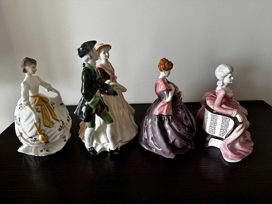 Порцелянові статуетки  Coalport, Royal Worcester. Фарфор Англія.