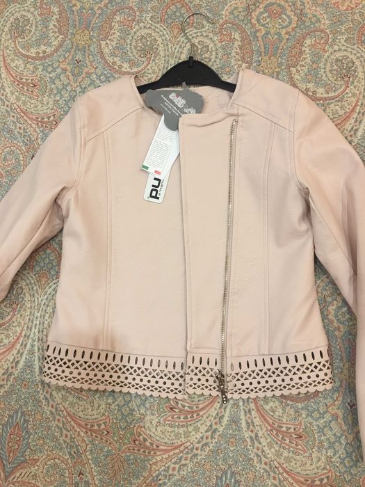 Кожанная курточка.Италия