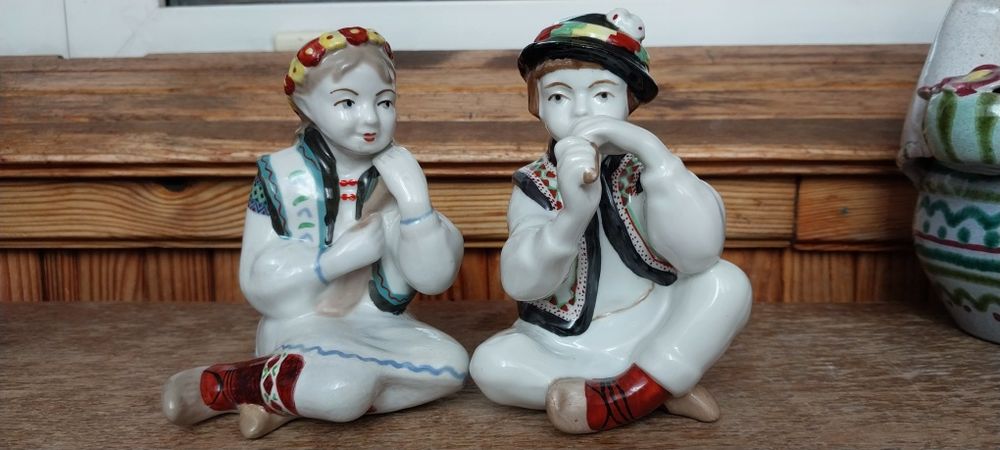 Порцеляна . Одарка Карась Гуцули Плясунья