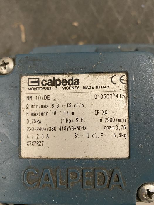 Pompa wirowa calpeda