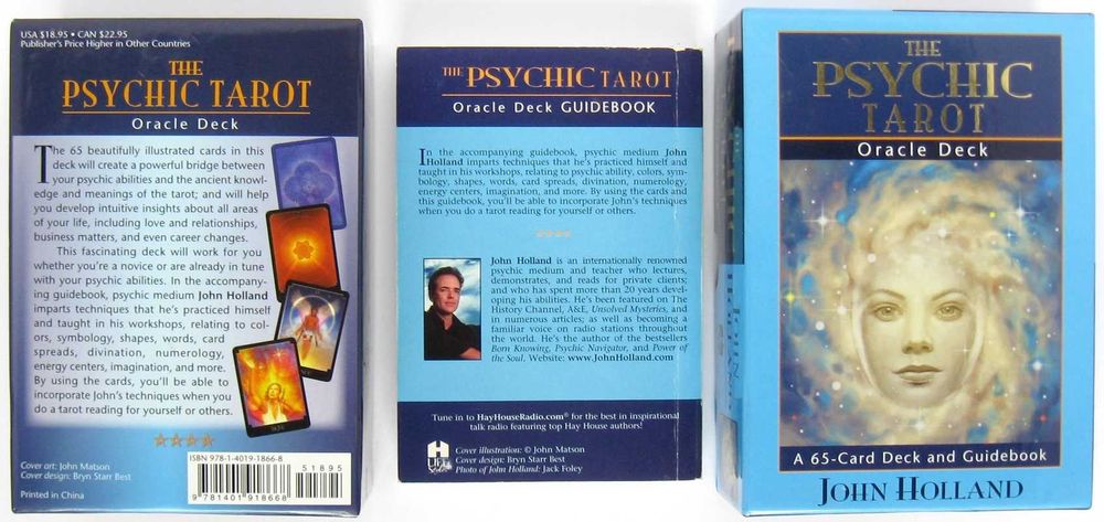 The Psychic Tarot – Oracle Deck - John Holland - na prezent