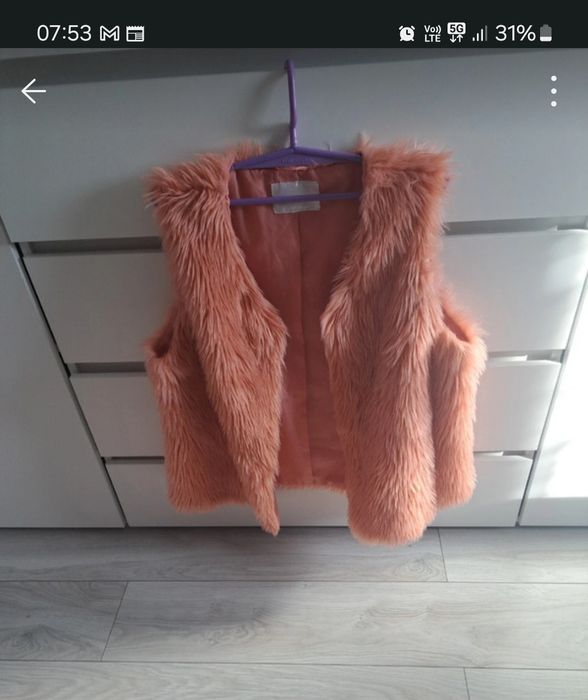 Kamizelka damska futerko.