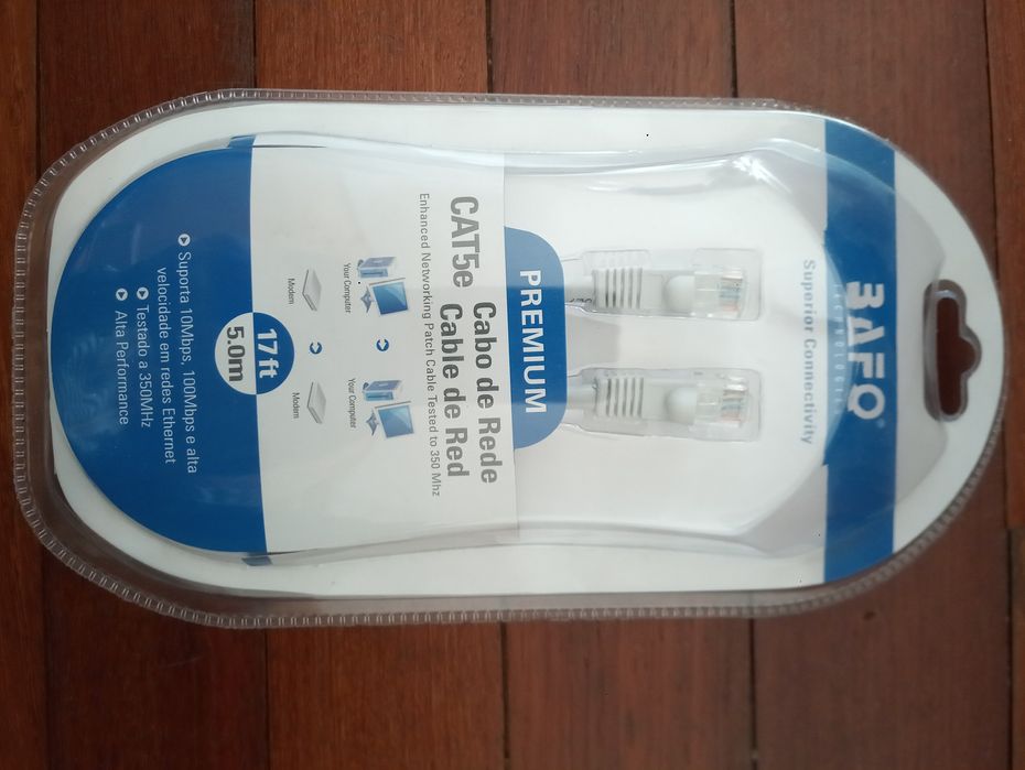 Cabo de rede CAT5e
