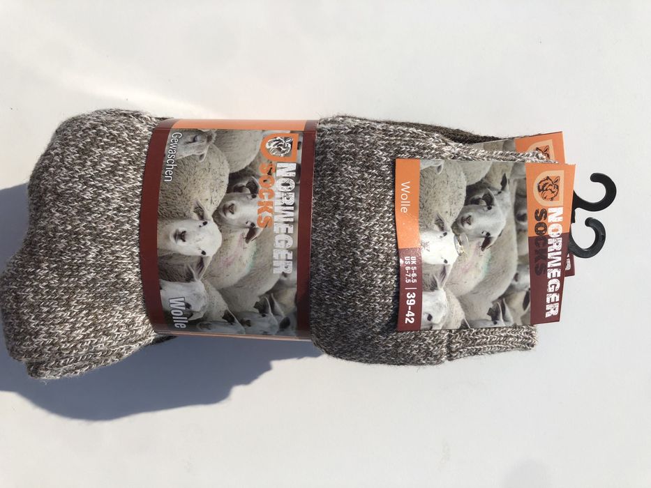 Skarpety Norweger Ciepłe r.39-42 Męskie Skarpety na narty zimę 3 pary