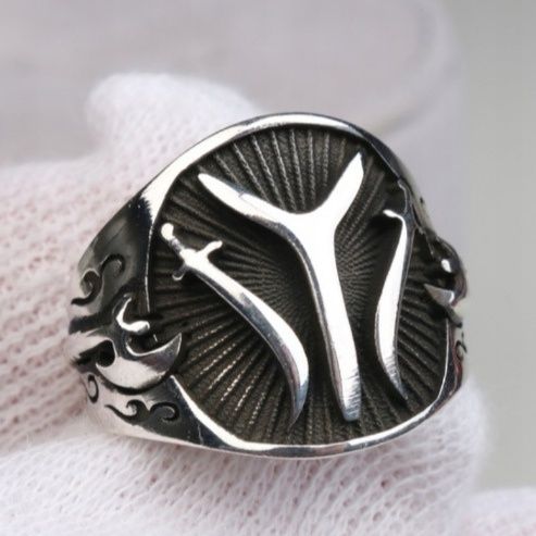 Srebrny sygnet 925 Assasin Witcher
