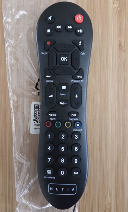 Nowy pilot do dekodera Evo Box Netia