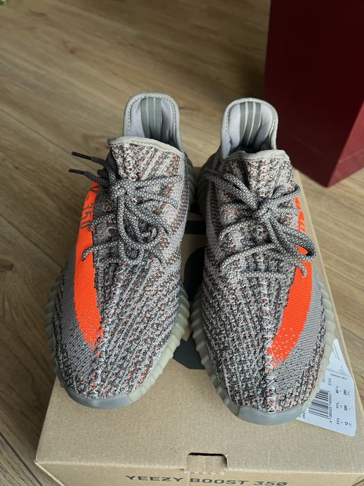 Adidas Yeezy Boost 350 V2 Beluga Reflective buty szare 46 2/3
