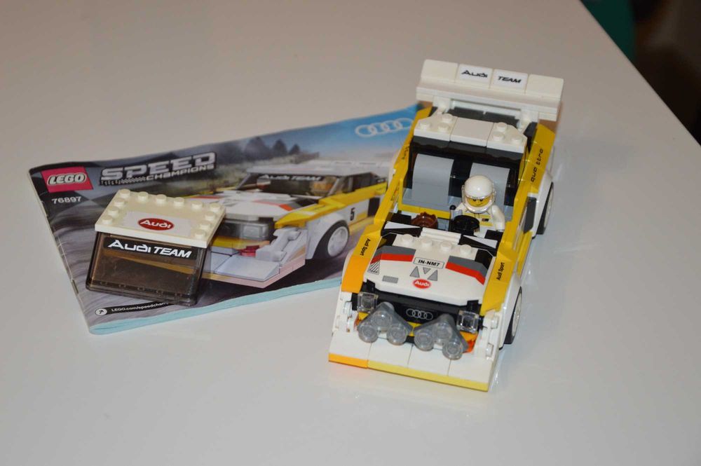 LEGO Speed Champions, klocki 1985 Audi Sport quattro S1, 76897