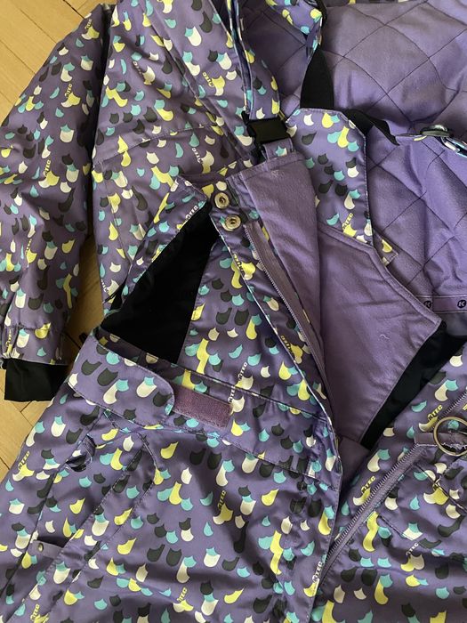 Kombinezon 2 czesciowy na narty 140 cm