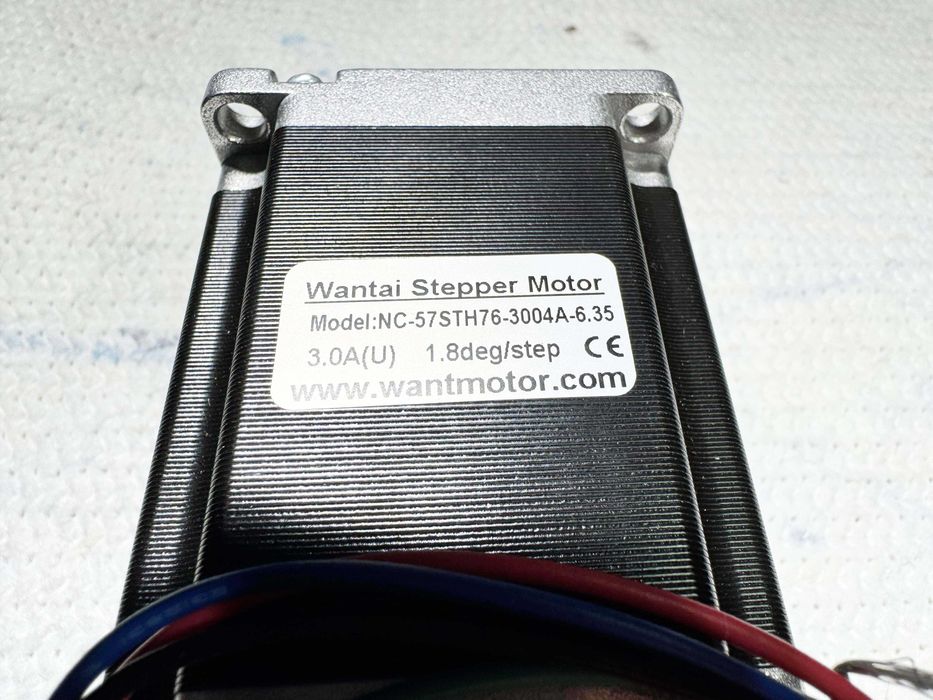 Шаговый двигатель Wantai NC-57STH76-3004A-6.35 (NEMA23, Ø6.35 мм вал)