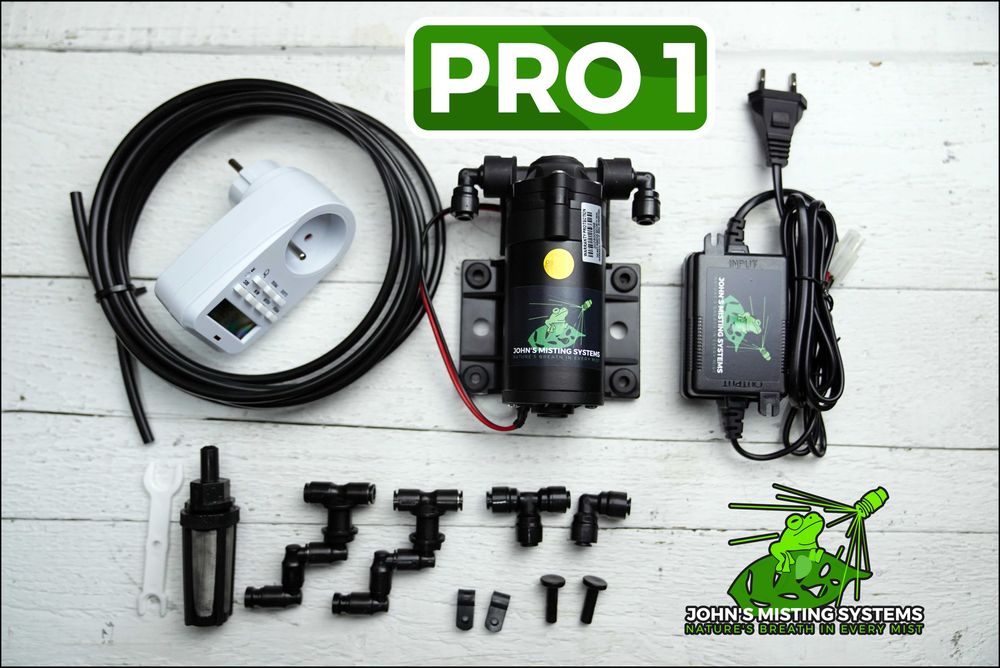 System zraszania terrarium  John's Misting System PRO 1 -  zestaw
