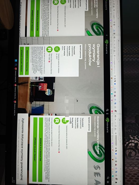 Seagate IronWolf Pro 32TB NAS, 7200 obr. 512 MB Cache (fabrycznie nowy)