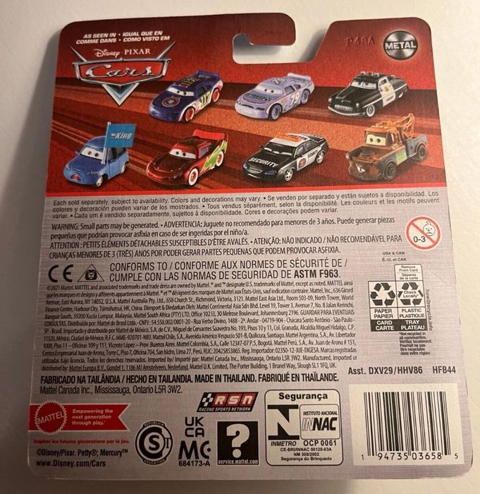 Darla Vanderson Cars 1/55
