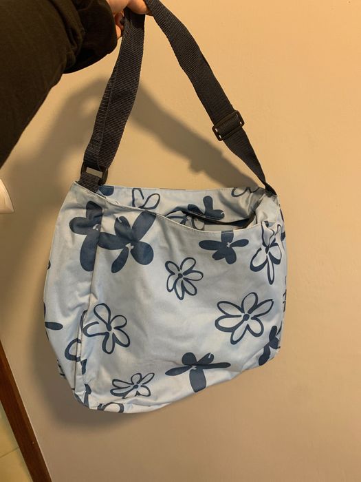 torba wakacyjna w kwiatki