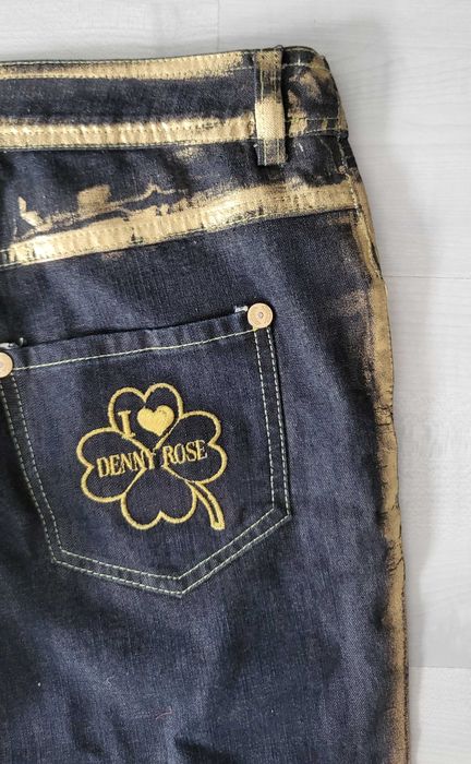 DENNY ROSE orginalne włoskie dzinsy roz L 40