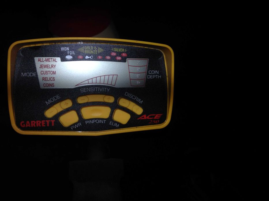 detector da metais garrett ace 250