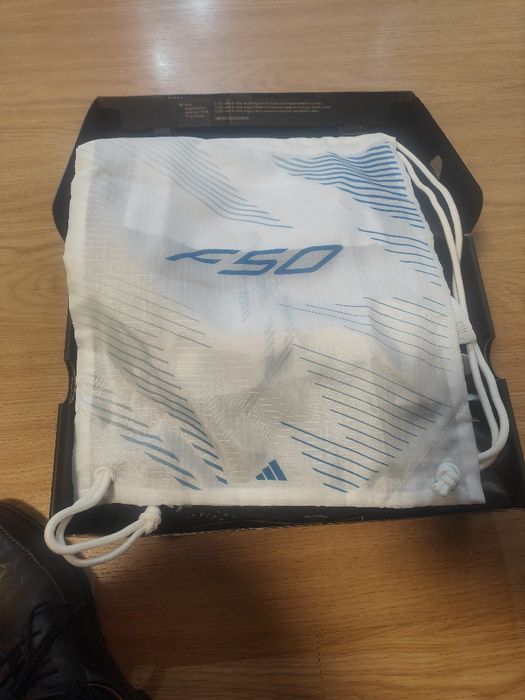 adidas F50 Elite Laceless FG Polar Victory - Footwear White/Silver