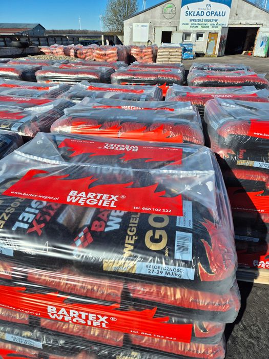 GOLD Bartex Węgiel groszek 29 kj najwyższa jakość niski popiół