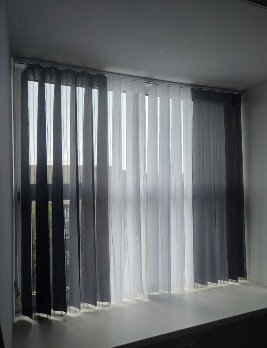 Мультиштори, вертикальні 3D жалюзі