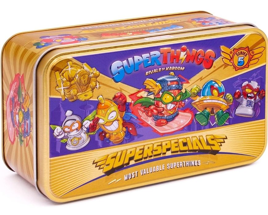 SUPERTHINGS Lata Dourada ULTRA-RARO