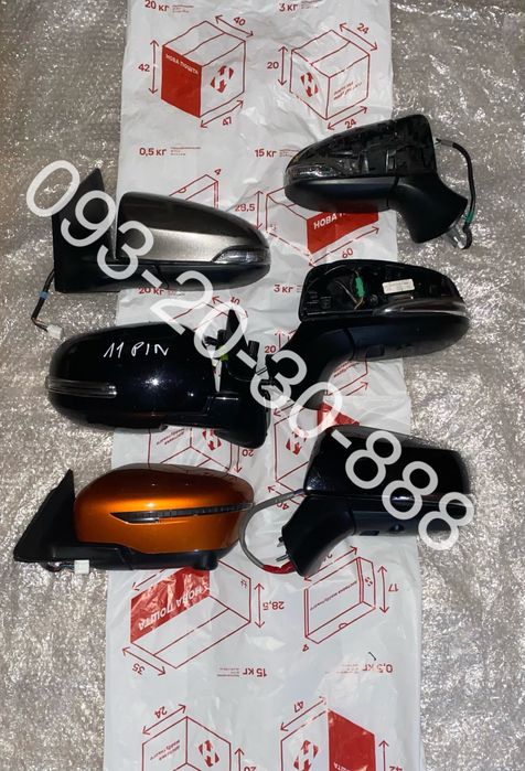 Зеркало NX RX IS CT Rav4 CHR Corolla Camry Yaris Auris Prius Avensis