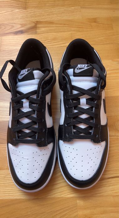 nike dunk low retro black/white panda