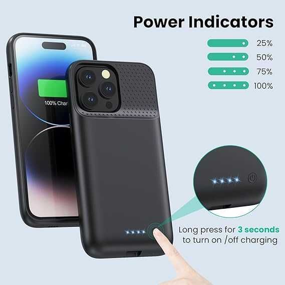 Etui na baterie do iPhone'a 14Plus/14Pro Max/13Pro Max