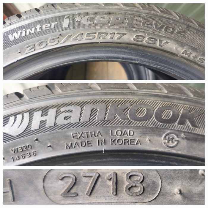 Hankook Winter I'cept evo2 205/45r17 88V XL