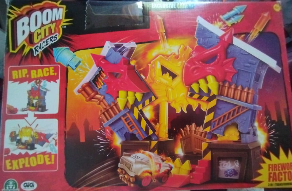 Boom City Racers - Playset Inferno Explosivo